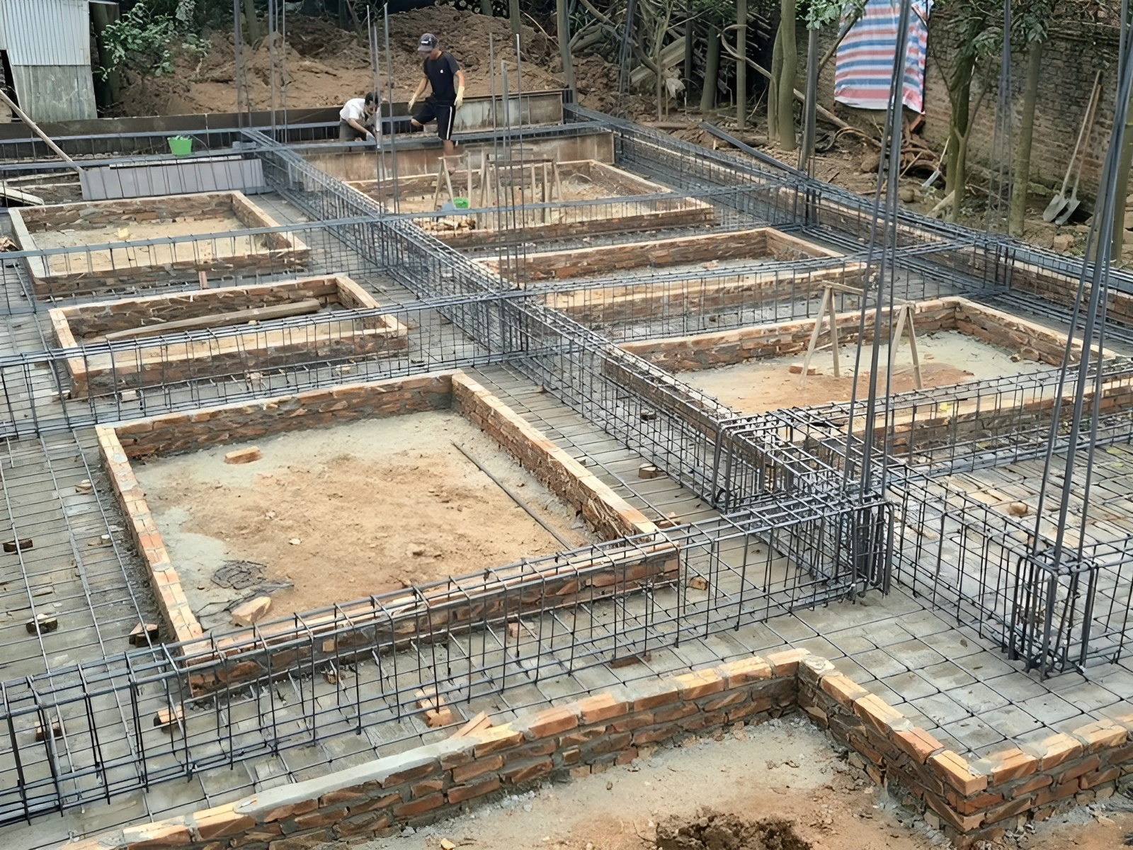 Các giai đoạn thi công phần thô và tiêu chuẩn kỹ thuật