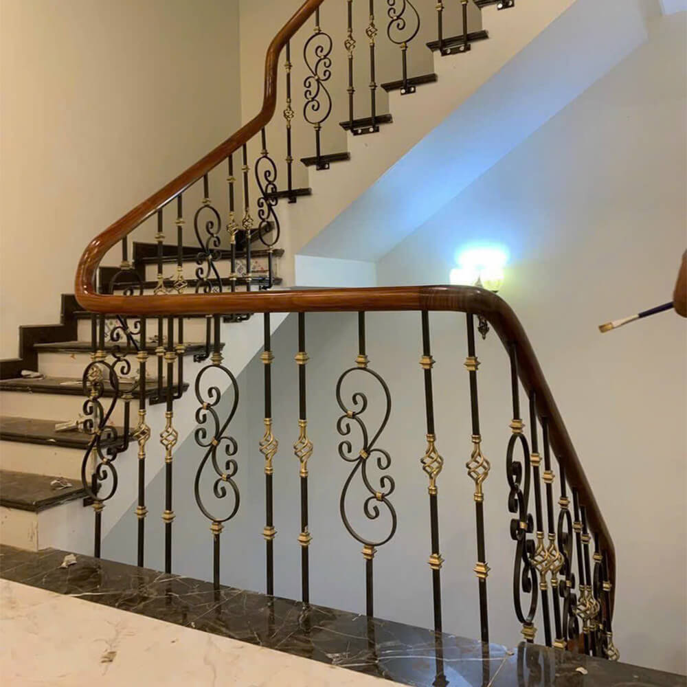 Cầu thang sắt mỹ thuật
