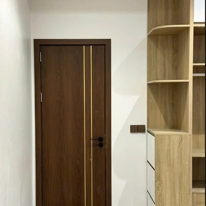 Cửa Vân Gỗ Nhựa Composite Newstar Door