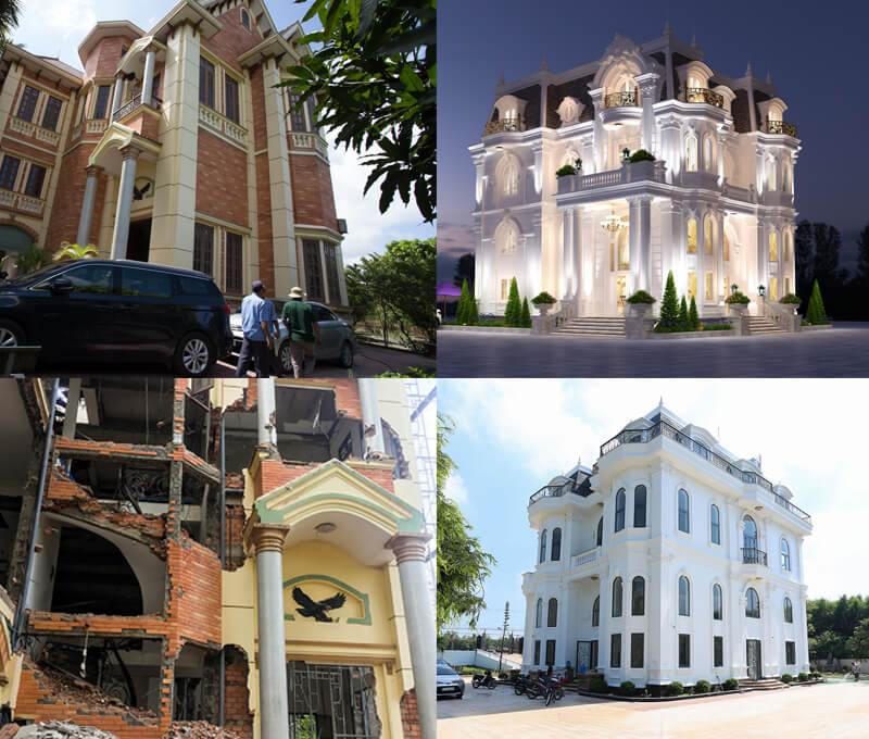 Sửa chữa biệt thự