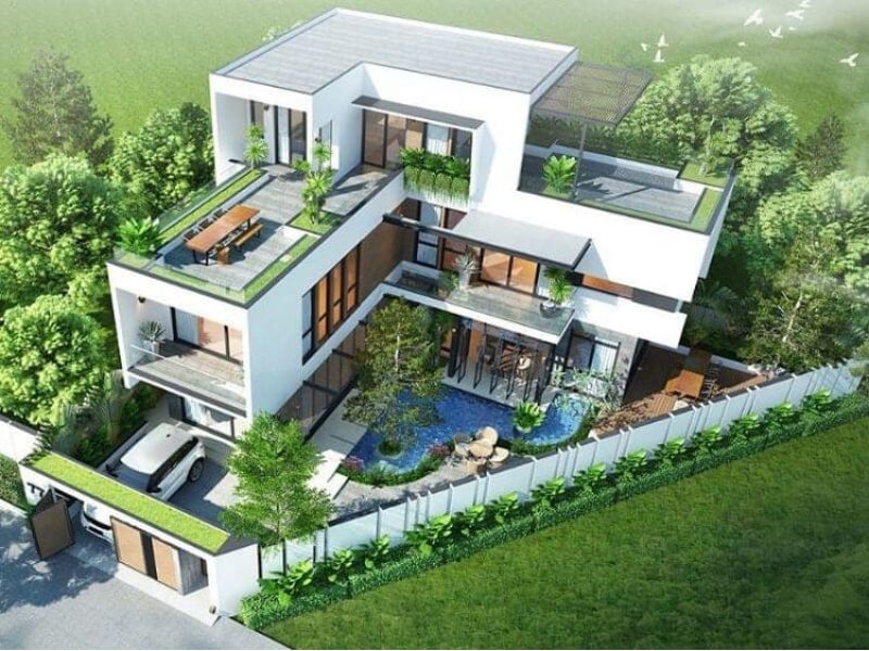 Thiết kế nhà vườn