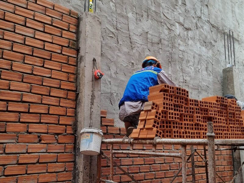 Tường gạch bao nhiêu cm là hợp lý? 10 – 11 – 20 cm khác nhau thế nào?