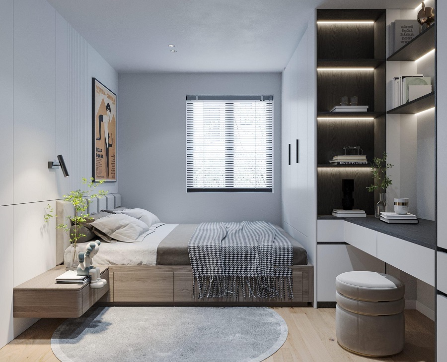 Cải Tạo Phòng Ngủ Nhỏ Để Nới Rộng Diện Tích