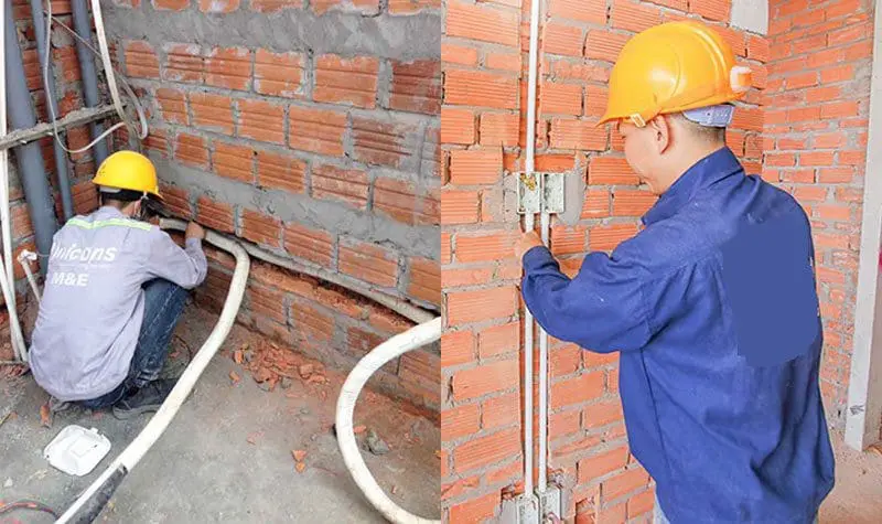 Lắp Đặt Lại Hệ Thống Điện Âm Tường An Toàn
