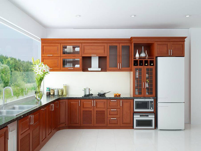 Mẫu Phòng Bếp Chữ I, L, U – Loại Nào Phù Hợp Nhà Nhỏ?