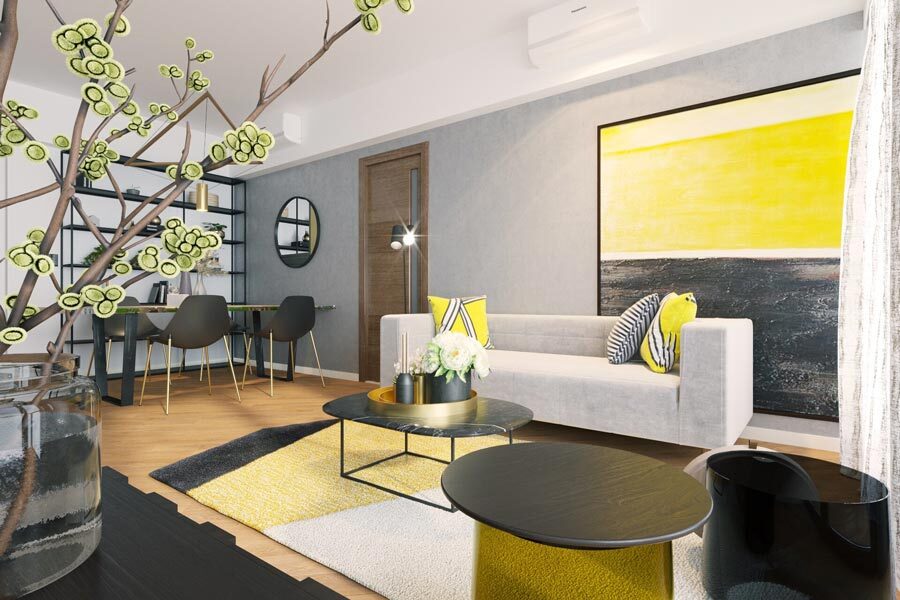 Phối Màu Nội Thất Giúp Nhà Trông Rộng Hơn