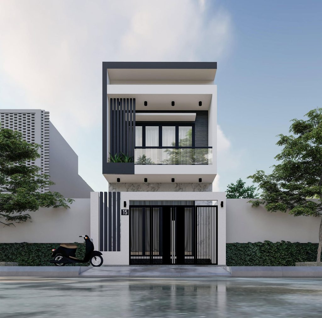 Thiết Kế Mặt Tiền Nhà Ống Hiện Đại 2026