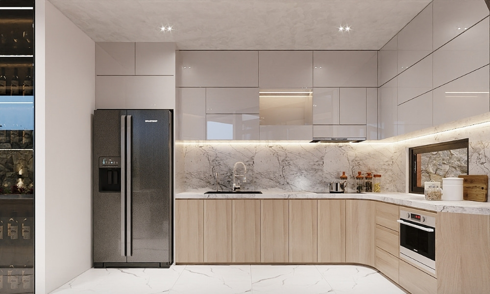 Thiết Kế Tủ Bếp Hiện Đại, Bền Đẹp Theo Thời Gian